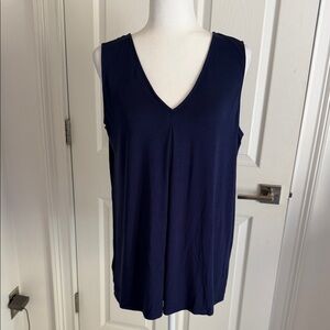 Tommy Bahama Deep Blue V-Neck Tank Top